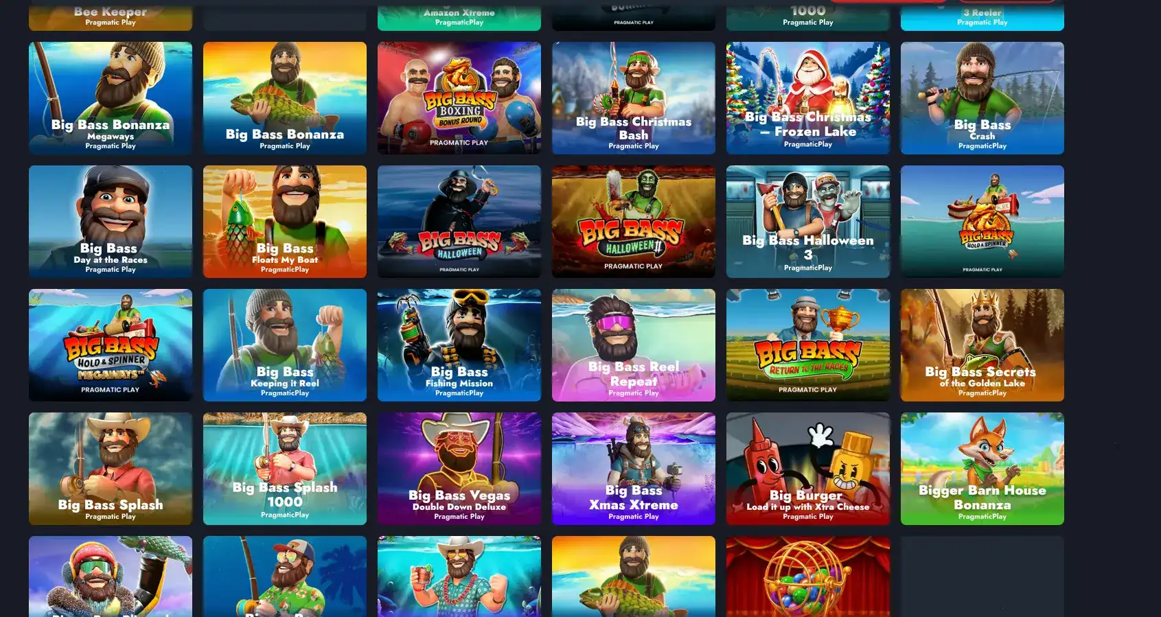 Игровой процесс в казино Бип Бип